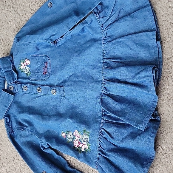 Lucky Brand Toddler Girl's Long Sleeve Top - Picture 3 of 13